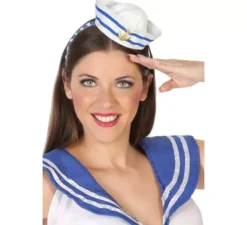 Mini cappello da marinaio con ancora