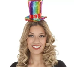 Mini cilindro con cerchietto Arcobaleno
