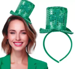 Mini fascia per capelli per il giorno di San Patrizio