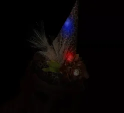 Mini fascia per cappello da strega marrone chiaro