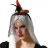 Mini fascia per cappello da strega rossa