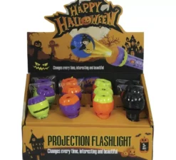 Mini proiettore di immagini di Halloween da 11,5 cm in modelli assortiti