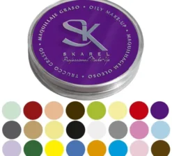 12 ml di trucco grasso in vari colori