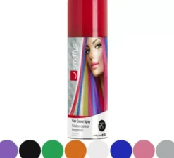 125 ml spray per capelli in vari colori