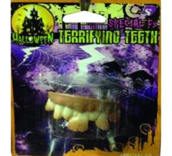 Modelli assortiti di denti terrificanti di Halloween