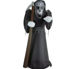Morte Auto Gonfiabile di Halloween con Illuminazione da 122 cm