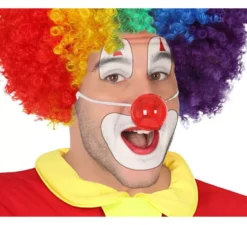 Naso da clown rosso con luce