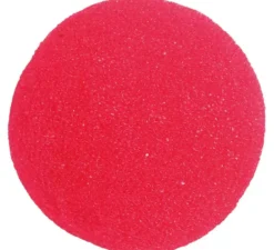 Naso di schiuma da clown rosso da 5 cm