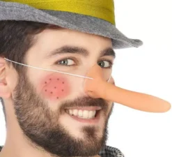 Naso lungo con elastico