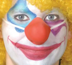 Naso palla da clown in lattice