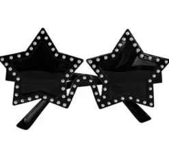 Occhiali a stella con strass