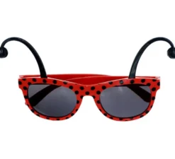Occhiali da coccinella con antenne