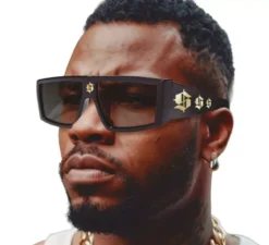 Occhiali da dollaro da rapper