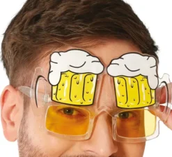 Occhiali da giarra di birra
