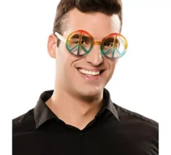 Occhiali da pace hippy multicolor