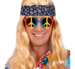 Occhiali da sole multicolori Hippie Peace