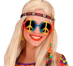 Occhiali da sole multicolori Hippie Peace