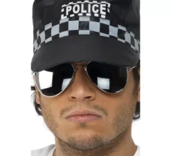 Occhiali da sole tipo polizia cobra con cristalli