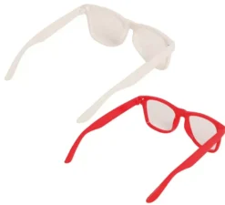 Occhiali fashion senza lenti4 colori assortiti