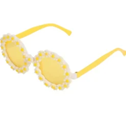 Occhiali hippie con margherite