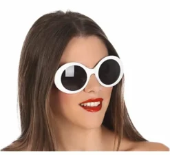 Occhiali hippy tondi in 6 colori