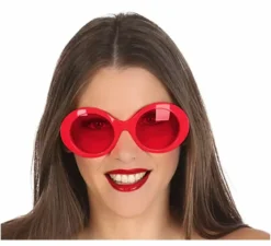 Occhiali hippy tondi in 6 colori
