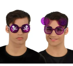 Occhiali pirata teschio con coperchio