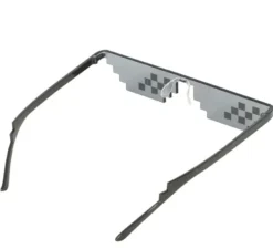 occhiali Pixel in bianco e nero