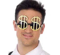 occhiali Simbolo Dollaro