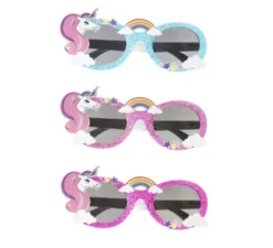 Occhiali unicorno colori assortiti