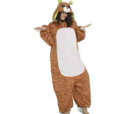 Occhi grandi del costume della tigre per gli adulti