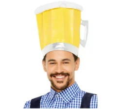 Oktoberfest birra cappello giallo con Asa