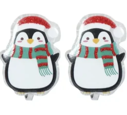 Orecchini a forma di pinguino