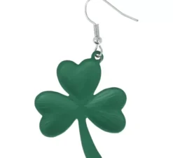 Orecchini a forma di trifoglio per il giorno di San Patrizio