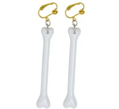 Orecchini con osso troglodita