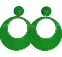 Orecchini Flamenco Cerchio Grande 10 cm in diversi colori