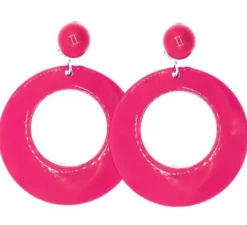 Orecchini Flamenco Cerchio Grande 10 cm in diversi colori