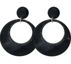 Orecchini Flamenco Cerchio Grande 10 cm in diversi colori