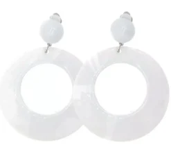 Orecchini Flamenco Cerchio Medio 6 cm in diversi colori