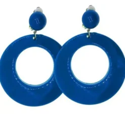Orecchini Flamenco Cerchio Medio 6 cm in diversi colori