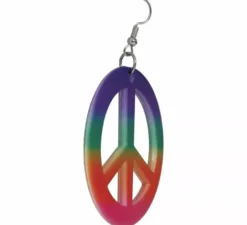 Orecchini hippie multicolori