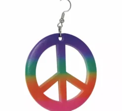 Orecchini hippie multicolori