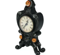 Orologio da tavolo antico in resina 24x14 cm