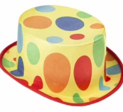 Pagliaccio con cappello a pois