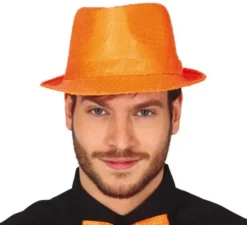 Paillettes cappello gangster in vari colori