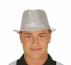 Paillettes cappello gangster in vari colori