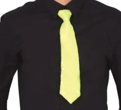 Paillettes Tie Neon in vari colori di 36 centimetri
