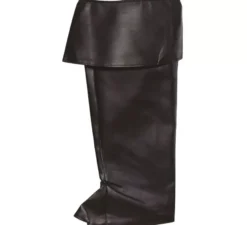 Paio di gambali neri di 52 cm