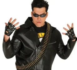 Paio di guanti sado o punk e biker