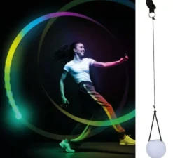Palla danzante LED multicolore da 7 cm